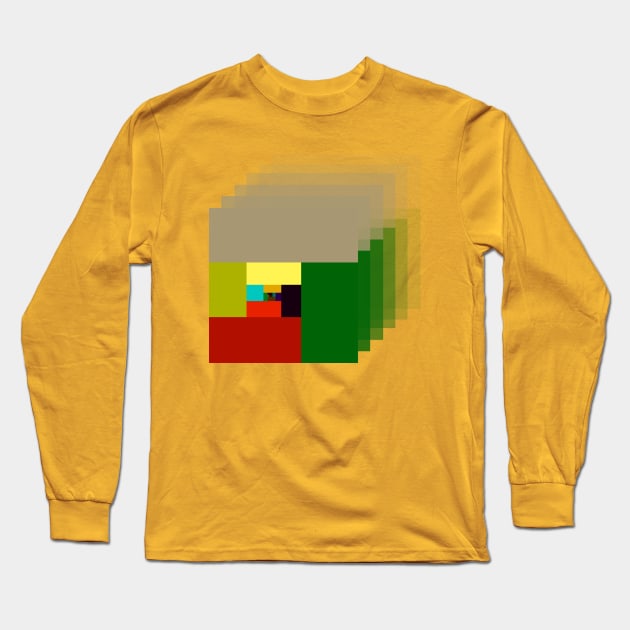 Squares Long Sleeve T-Shirt by In_Design_We_Trust